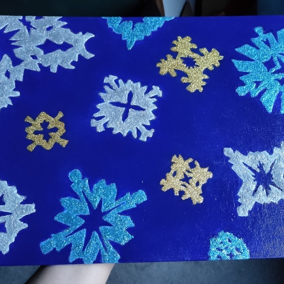 ❄️NEW Colorful Glitter Snowflake Art - Picture 12 of 16
